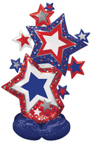 Patriotic Star Cluster Airloonz